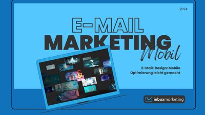Ein Banner für einen Blogartikel zum Thema: Mobile Optimierung für E-Mail-Marketing