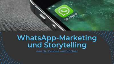 Ein Smartphone mit dem WhatsApp Icon